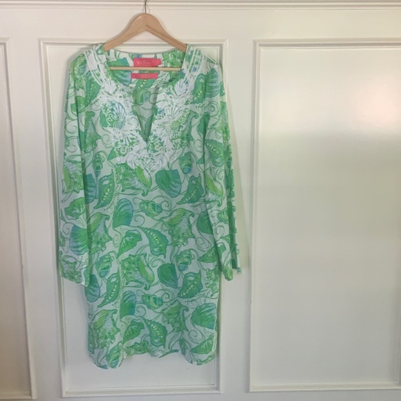 Jupe Crayon Lilly Pulitzer Taille 4 - Motif Poisson Rose/orange/blanc - état Très Bon